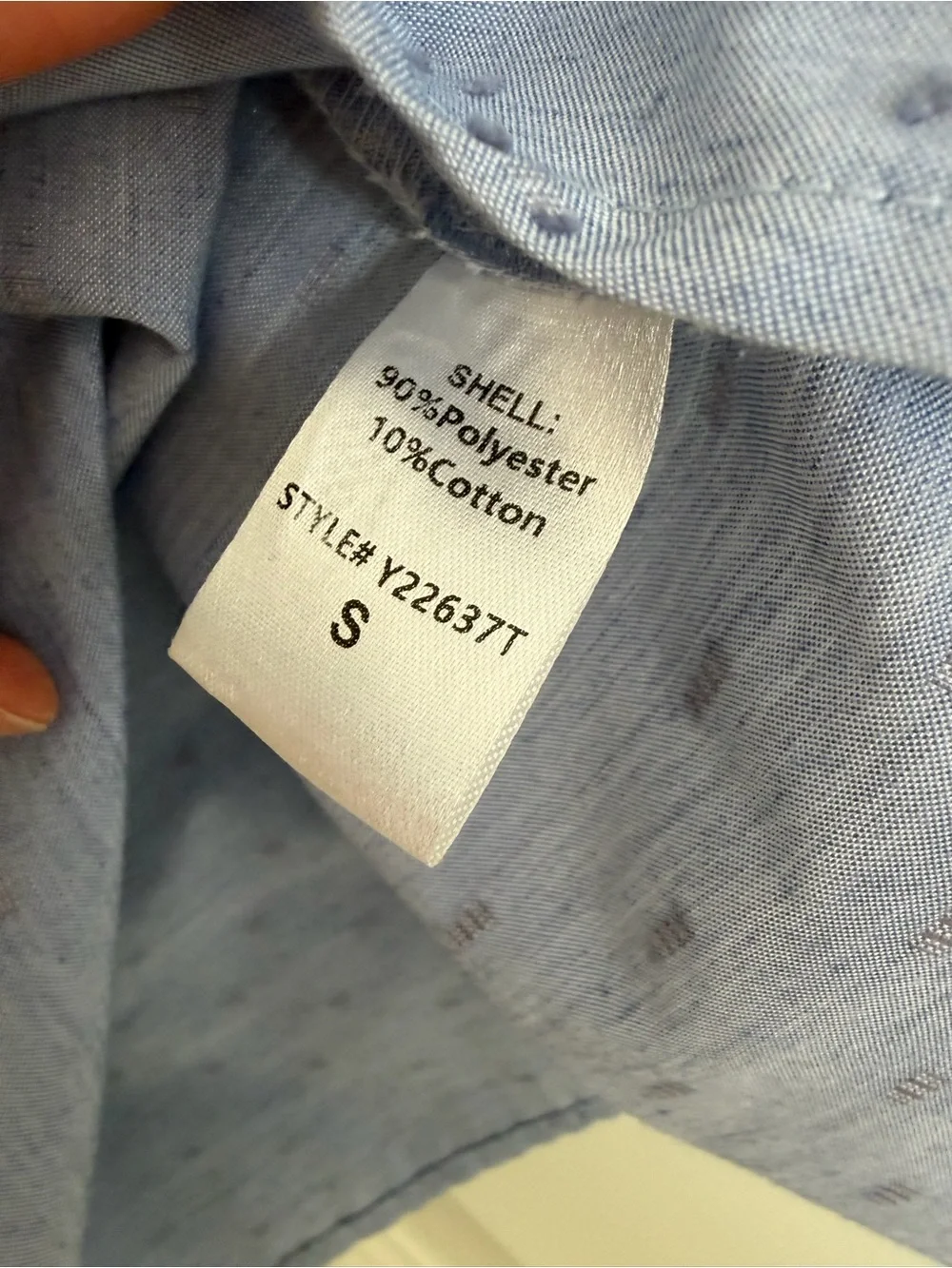 Tuckernuck Pomander Place Chambray Inara Blouse Size Small